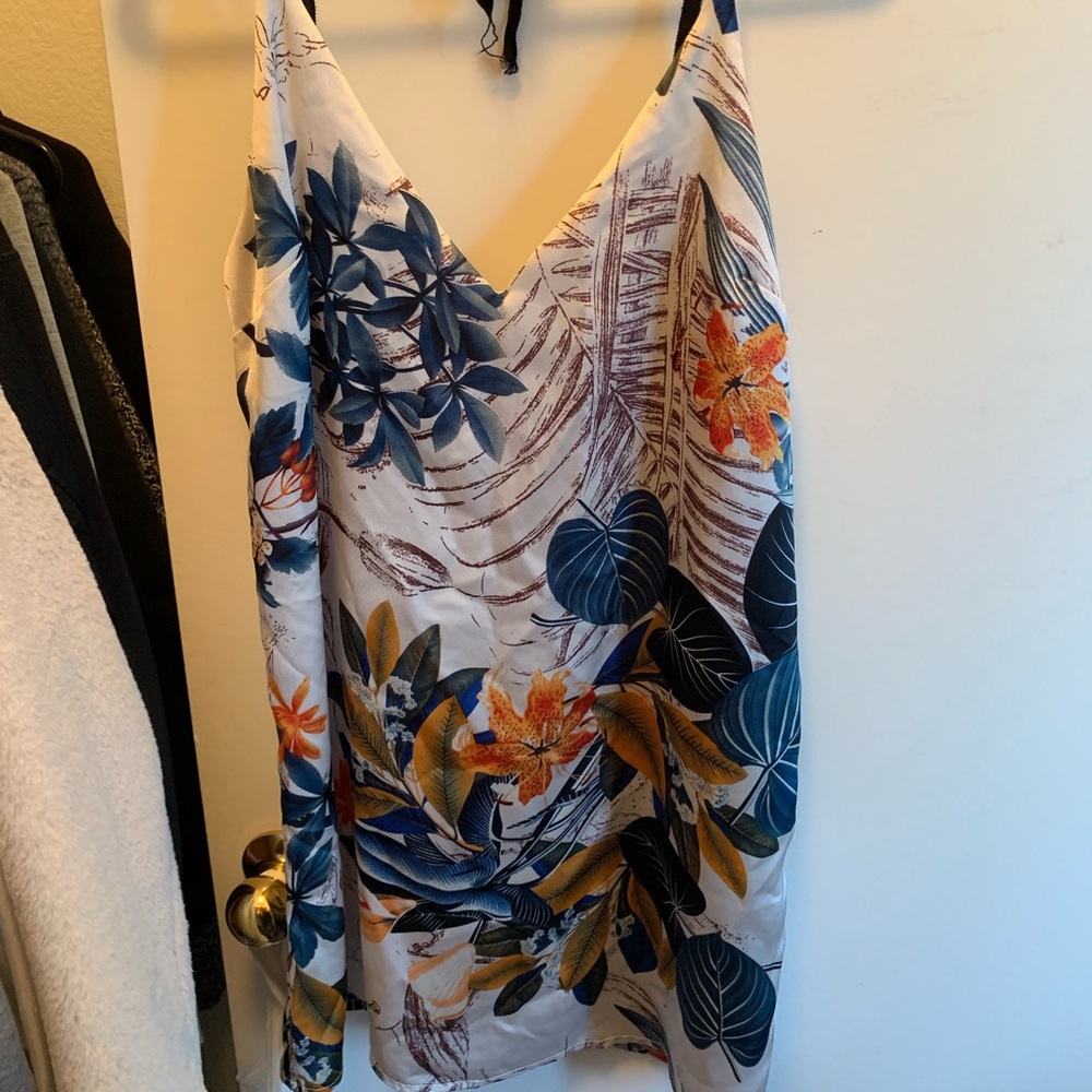 Tropical dress size small